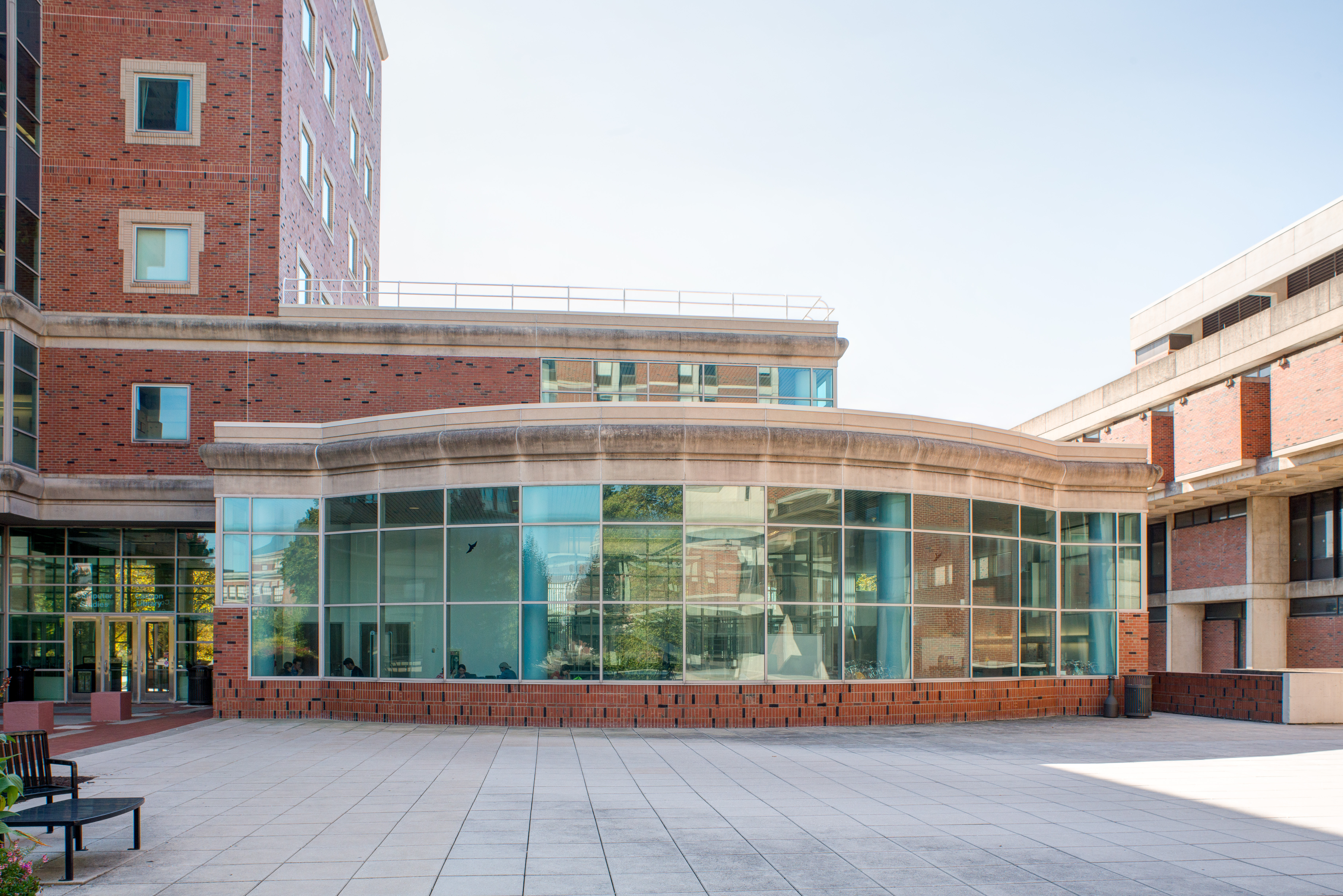 Exterior view of Carlson Library