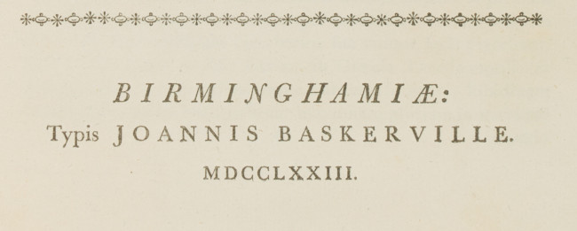 detail of title page