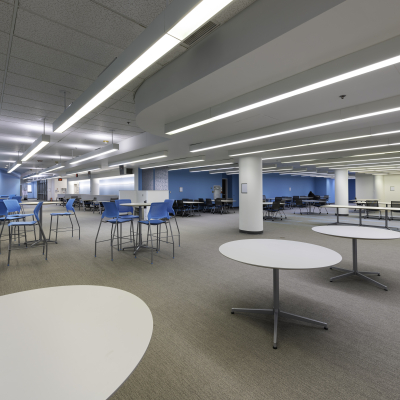 Photo of Studio X inside of Carlson Library