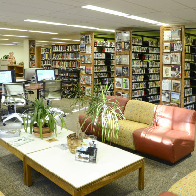 View of Art and Music Library