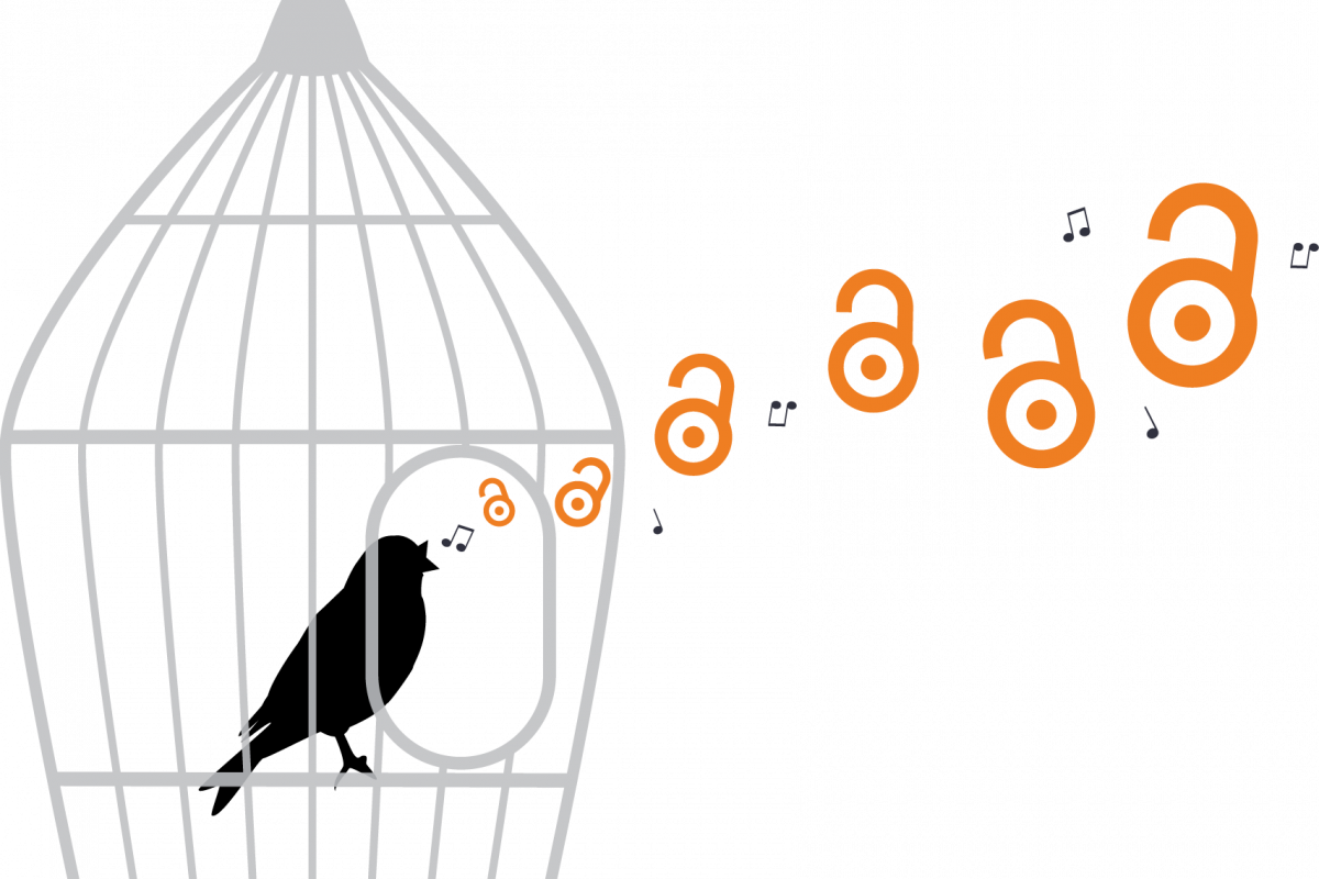Modified from Radical OA Logo by Nickoal Eichmann-Kalwara, Assistant Professor and Digital Scholarship Librarian, CU Boulder (GPL-3.0 License).