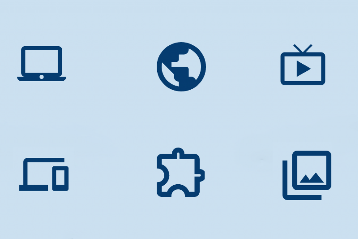 Digital workshop icons