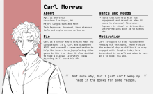 User persona.
