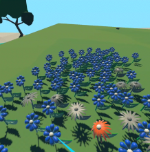 Dominated garden. 